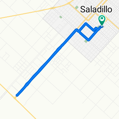 Moderate route in Saladillo