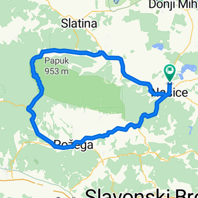 Voćin - Zvečevo - Požega