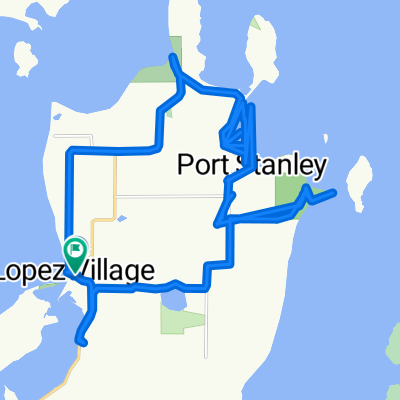 Lopez Island north