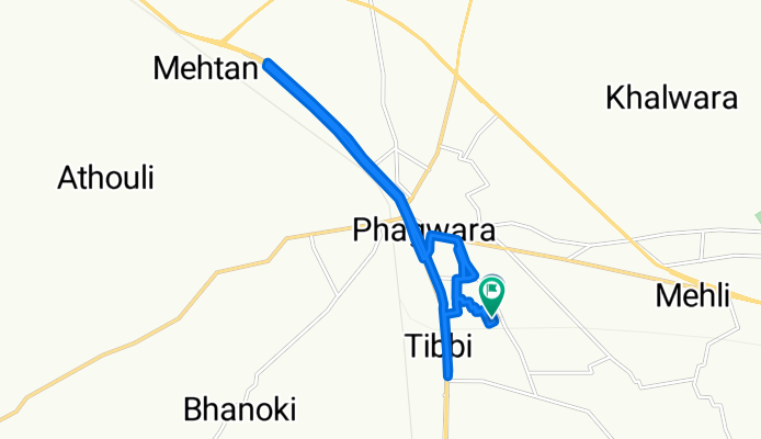 Slow ride in Phagwara