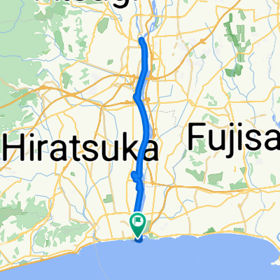 Slow ride in Hiratsuka-Shi