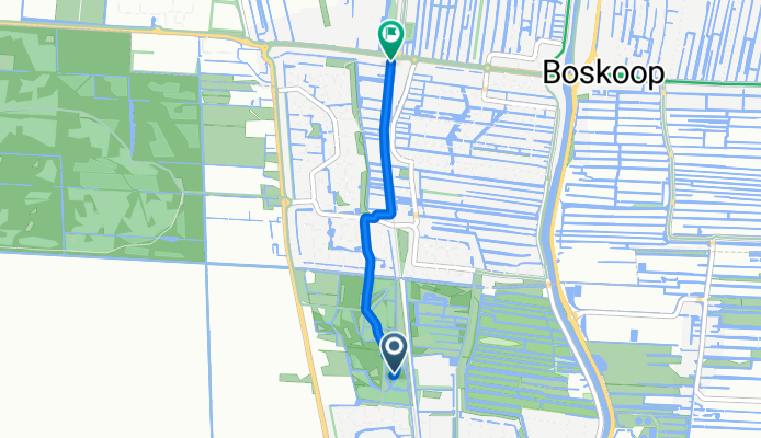 Route van Groenezoom 52, Waddinxveen