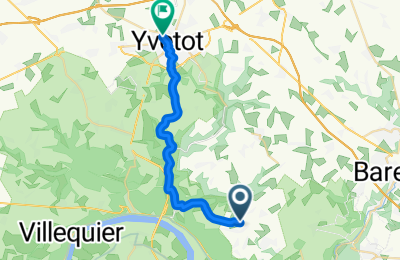 Route in der Bikemap App öffnen