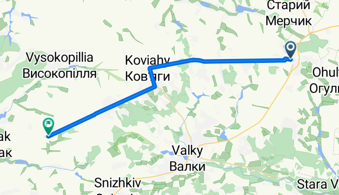 Маршрут в Unnamed Road