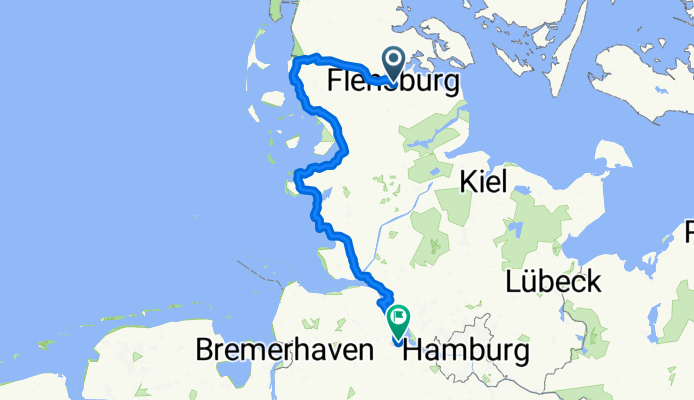 Flensburg-Bredstedt-Büsum-Stade