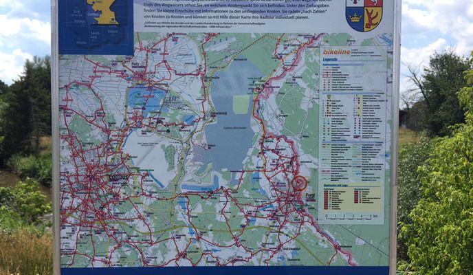 Foto 2 de la ruta de Bikemap "Forst"