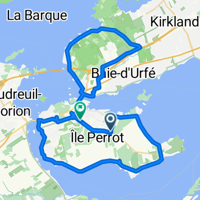 Moderate route in L'Île-Perrot