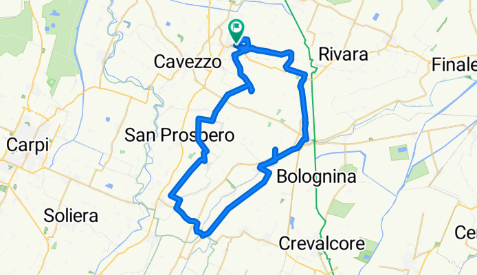 Da Via 25 Aprile 23, Medolla a Via 25 Aprile 17, Medolla