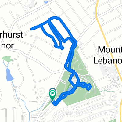 Route to 257 Vee Lynn Dr, Pittsburgh