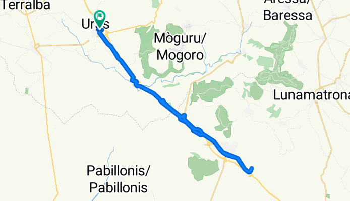 Blistering ride in Oristano