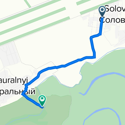 маршрут с Степная улица, Соловьевка