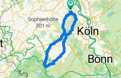 Route in der Bikemap App öffnen