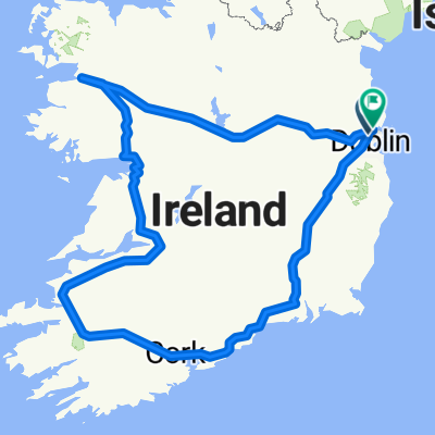 Dublin Cork Galway Dublin