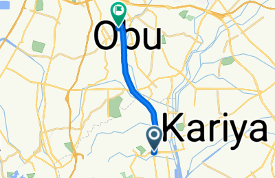 Route in der Bikemap App öffnen