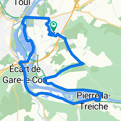 De 68 Rue Gambetta, Dommartin-lès-Toul à 7 Allée Saint-Vincent, Dommartin-lès-Toul