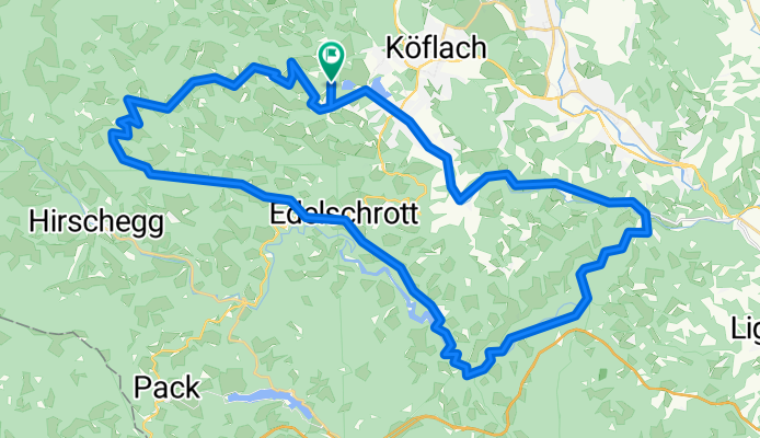 Teigitschklamm - Seen - Edelschrott - Neuhäusl - Gößnitz