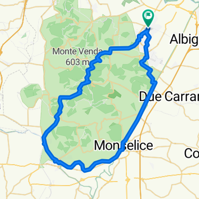 ANELLO EUGANEI DA ABANO VIA MONTE VENDA ALTO
