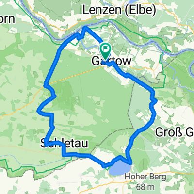 Arendsee-Trebel-Nemitz-Gorleben-Gartow