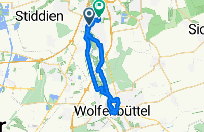 Route in der Bikemap App öffnen