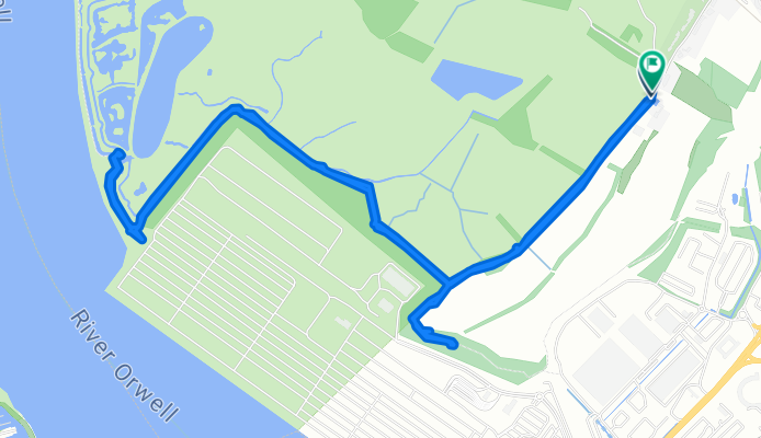 Cordy's Lane, Felixstowe to Cordy's Lane, Felixstowe