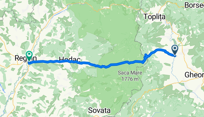 Strada Sfântul Lenard 19, Remetea to Strada Argeşului 29, Iernuțeni