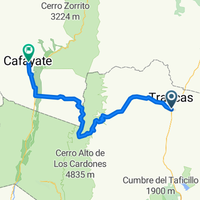 San Pedro de Colalao - Cafayate