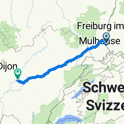 Rue Principale 22, Niffer nach Impasse du Presbytère 2, Saint-Symphorien-sur-Saône