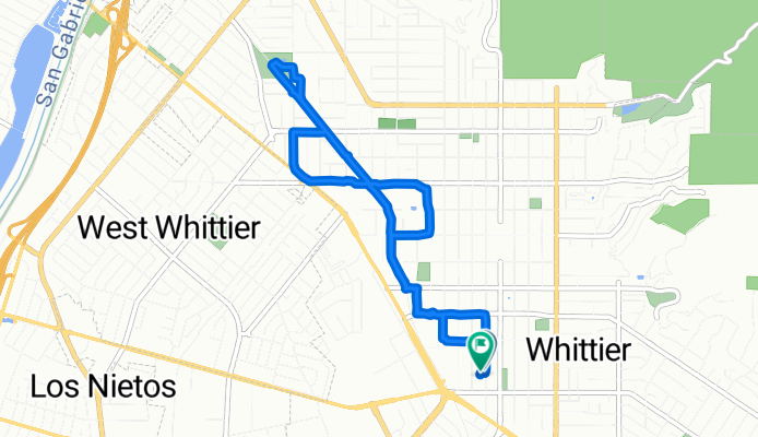 7911 Comstock Ave, Whittier to 7917 Comstock Ave, Whittier