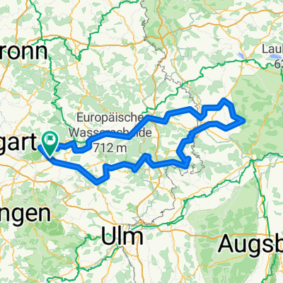 von Krater zu Krater - Nördlinger Ries mit Anfahrt von Uhingen 4 Tage