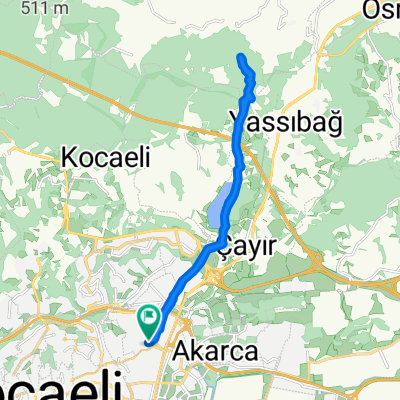 Tavşantepe Caddesi 148 to Cennet Sokak 2