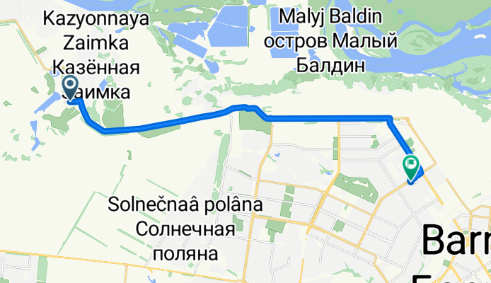 Blistering ride in Барнаул