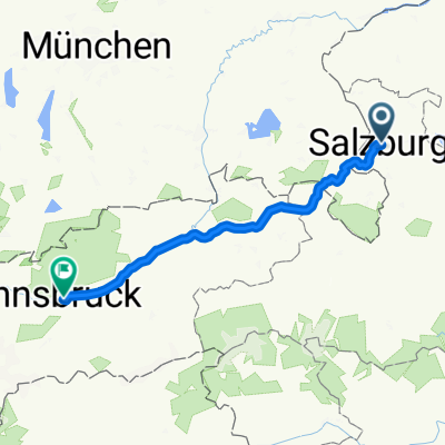 Von Salzburg nach Innsbruck