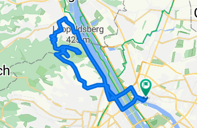 Route in der Bikemap App öffnen