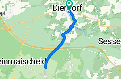 Route in der Bikemap App öffnen