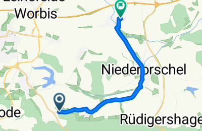 Route in der Bikemap App öffnen