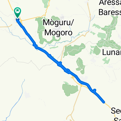 Da Via Giuseppe Garibaldi 33/A, Uras a Via G. Mannu 20, Uras
