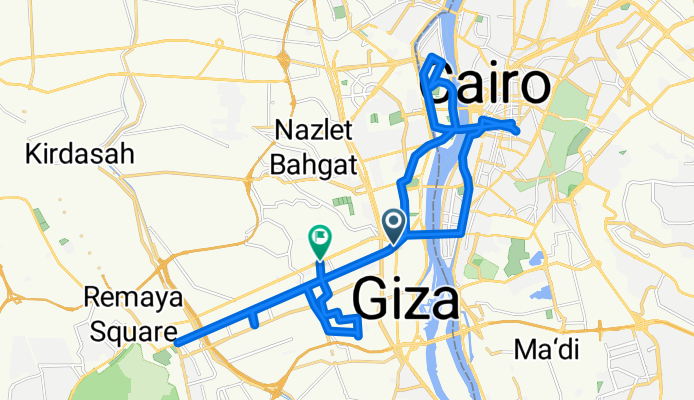 Al Mahatah 101, Al Omraneyah Ash Sharqeyah to Giza Governorate, Kafr Tohormos