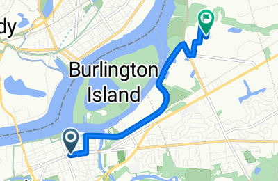 Route in der Bikemap App öffnen