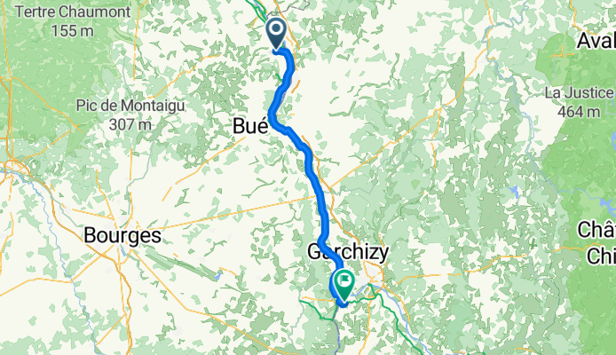 De Grande Rue 25, Léré à Impasse du Canal 19, Gimouille