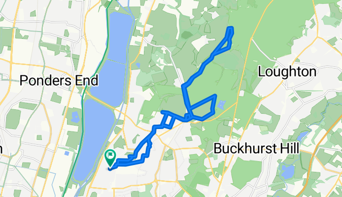 34 Priory Avenue, London to 12 Rectory Close, London