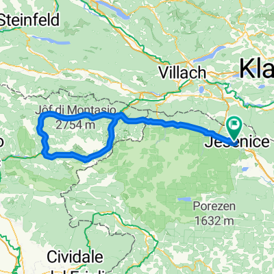 Jesenice-Sella Nevea-Pontebba