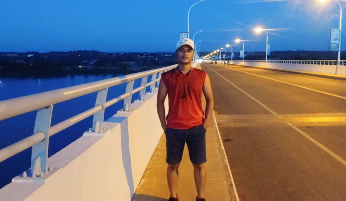 Foto 1 de la ruta de Bikemap "ផ្លូវ​លេខ ៦១ 104, Krong Stung Treng to ផ្លូវ​លេខ ៦១ 104, Krong Stung Treng"