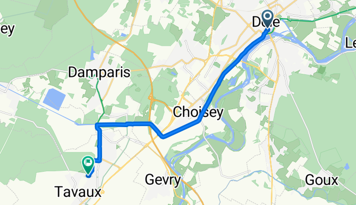 Steady ride in Tavaux