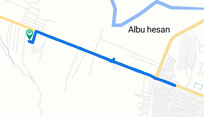 Route to بزرگراه ۸, الديوانية