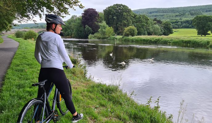 Photo 2 of the Bikemap route "Shanavine Way 32, Clonmel to Kilsheelan, stop 358061"