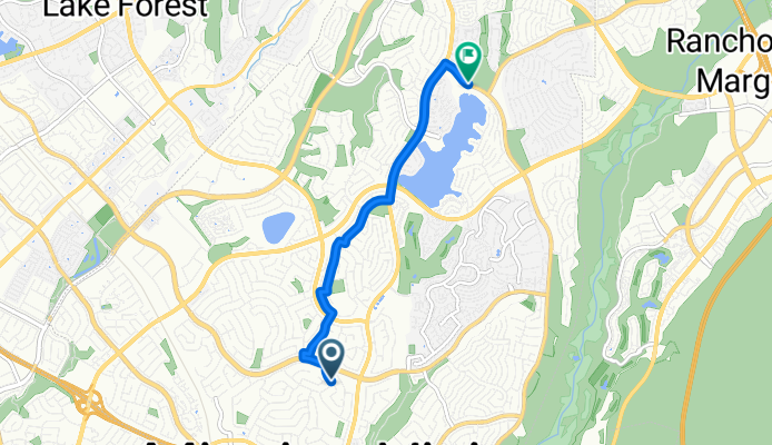 27021 Carranza Dr, Mission Viejo to 22557–22565 Olympiad Rd, Mission Viejo