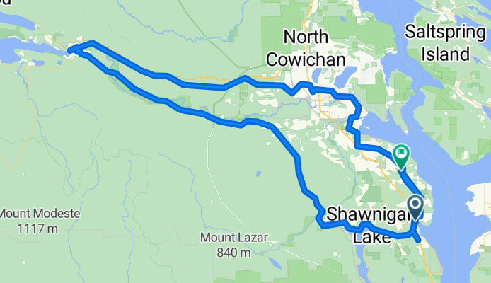 mill bay to cowichan lake