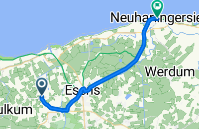 Route in der Bikemap App öffnen