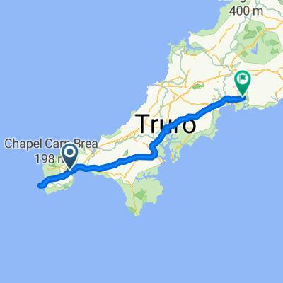 Lejog 97 - 01: Penzance - Lands End - Penzance - Golant YH