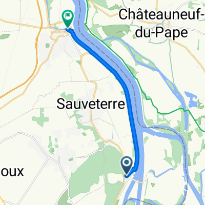 De La Grande Bastide, Sauveterre à Rue du Rhône 29, Roquemaure